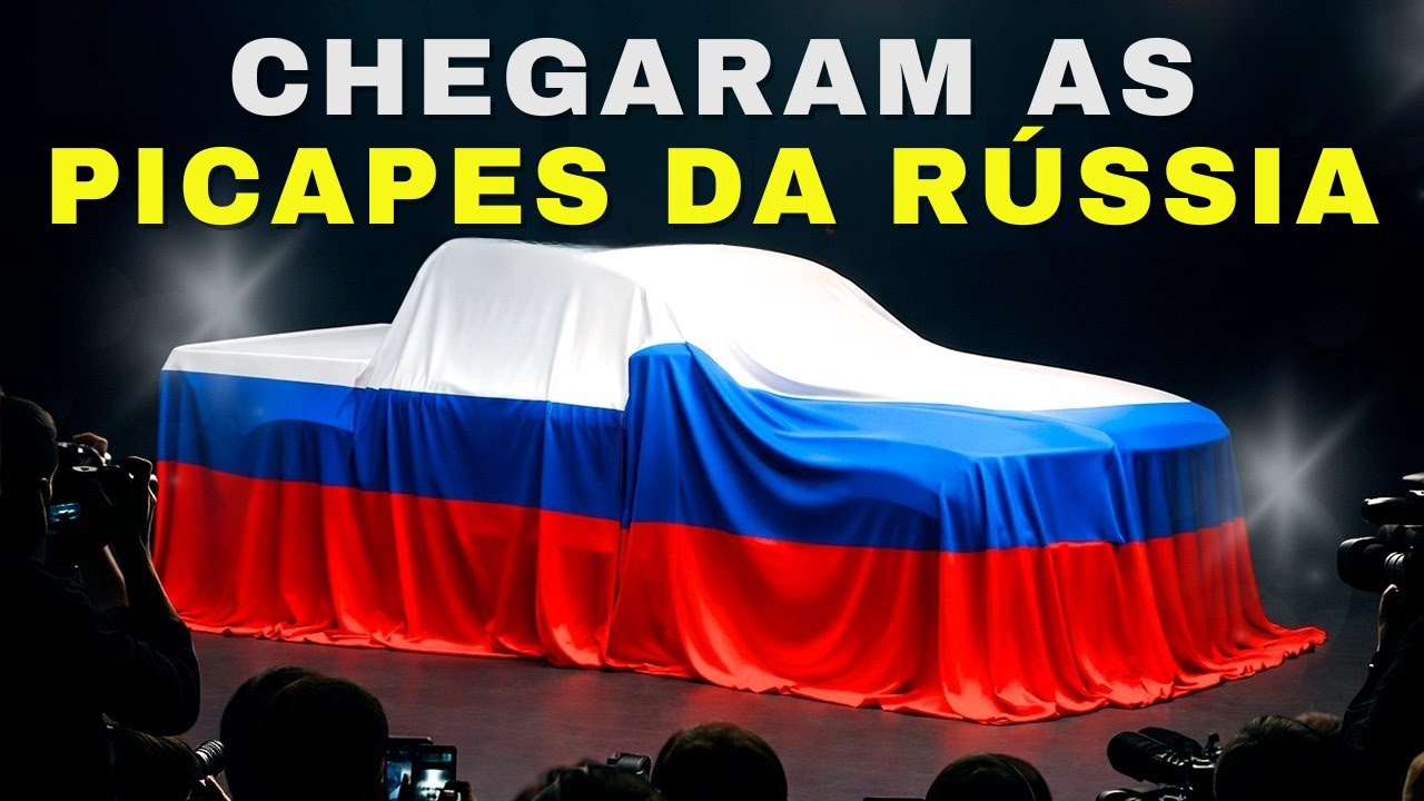 Cinco picapes russas de dois mil e vinte e seis que ningu&eacute;m esperava 😱 Assustam a Toyota