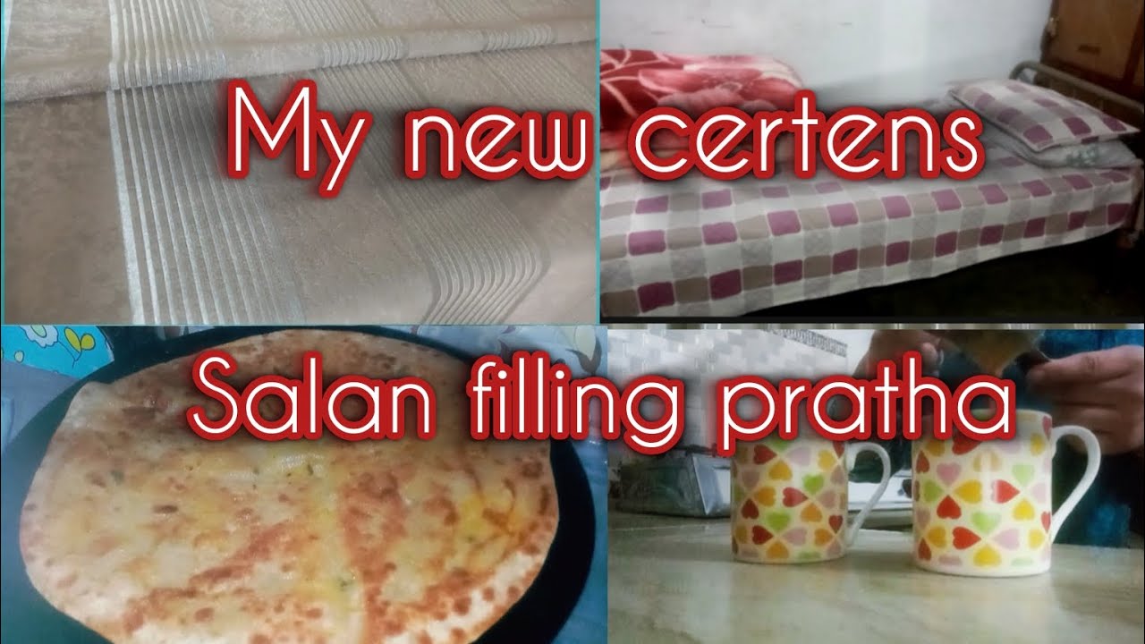 New Cortains || Home Cleaning || Mazaydaar Pratha. 