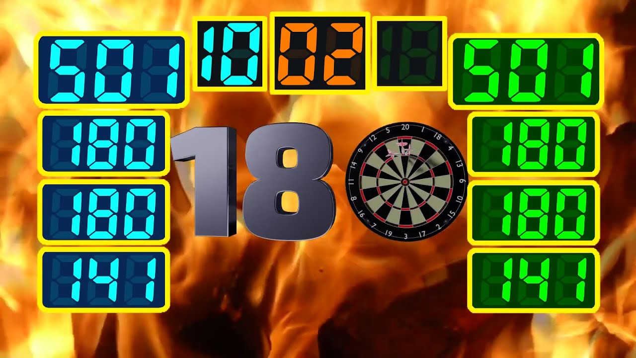 BCG 1,002 Seconds Countdown (Darts 501 Multi 180 Counter Version) Remix Mario Party 6 Relaxed Theme