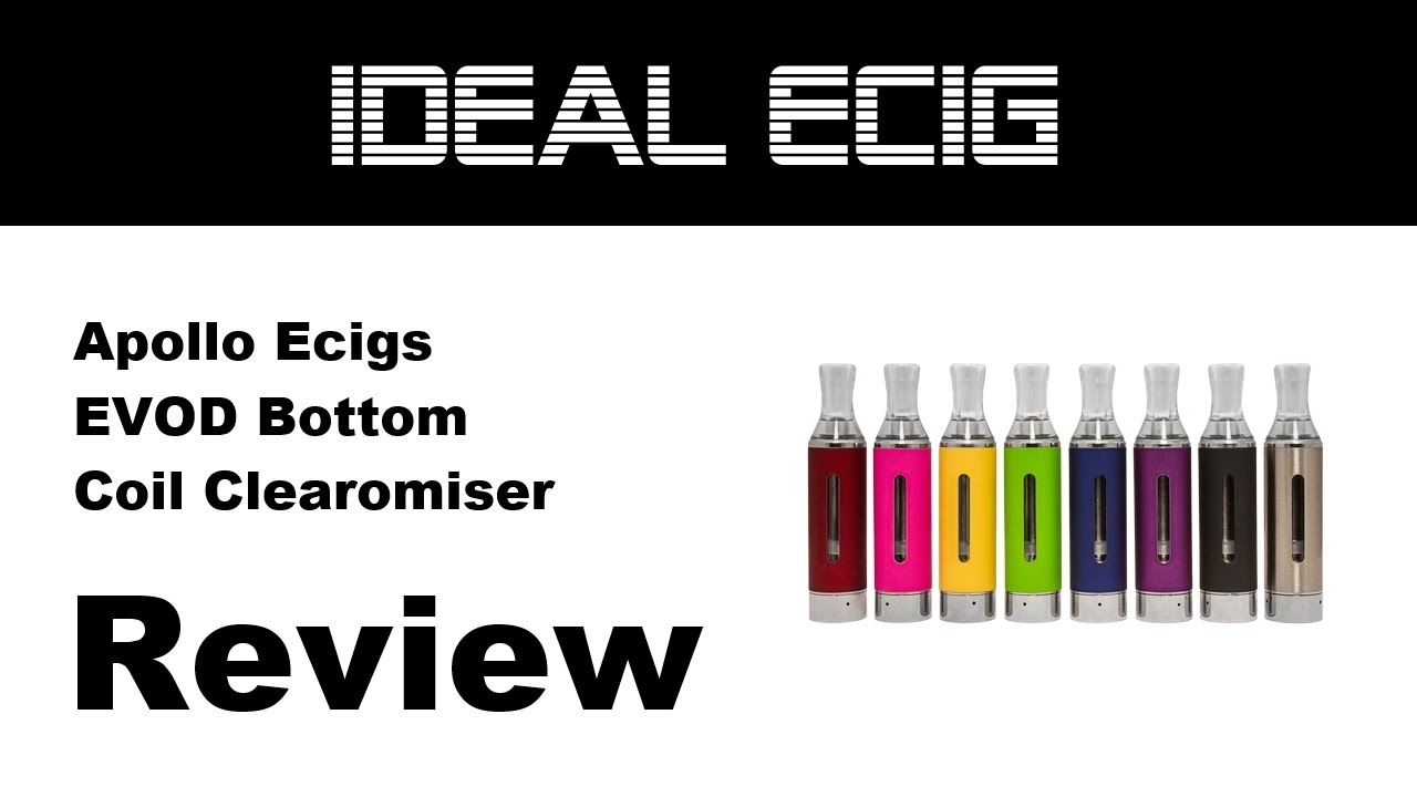 Apollo EVOD BCC Review - Bottom Coil Clearomiser
