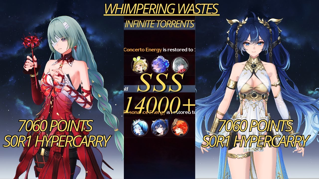 Whimpering Wastes 2.6 | S0R1 Phrolova - S0R1 Iuno | Infinite Torrents - Wuthering Waves