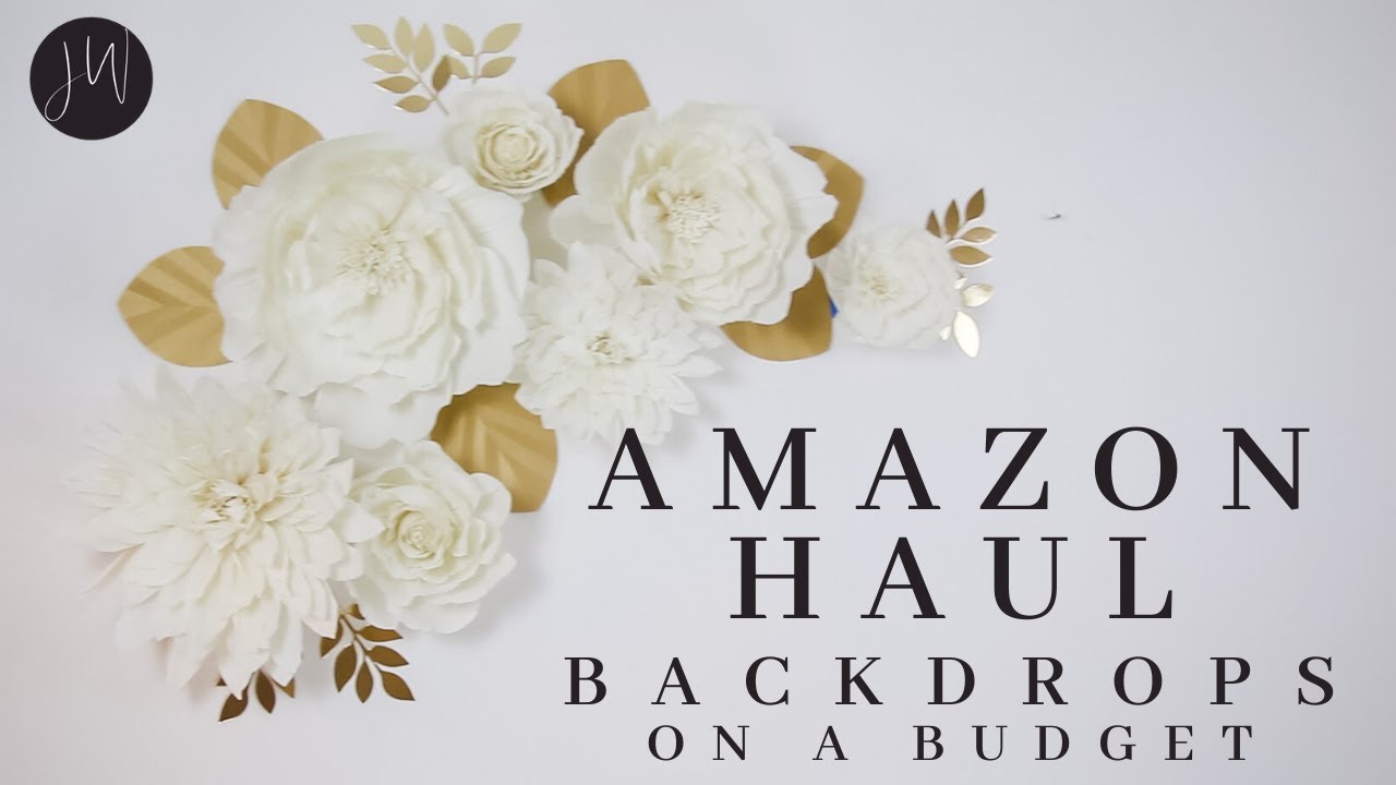 MINI AMAZON HAUL: Beautiful Backdrops on a BUDGET