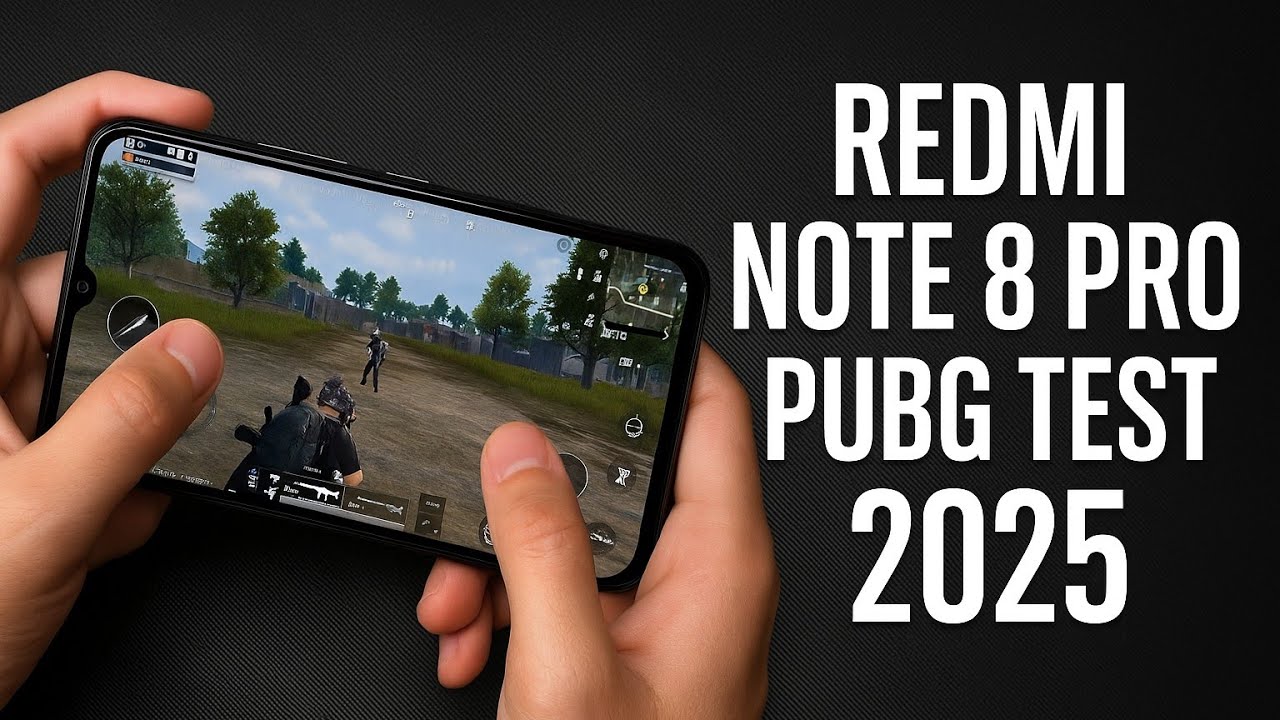 REDMI NOTE 8 PRO || GAMING TEST || 2025 #WENRO
