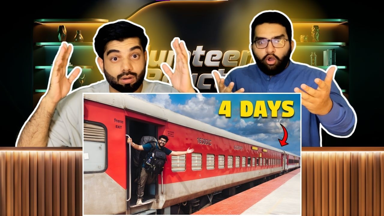 Pakistani Reaction On India’s Longest Train 78+ Hours Journey | सफर 🔥