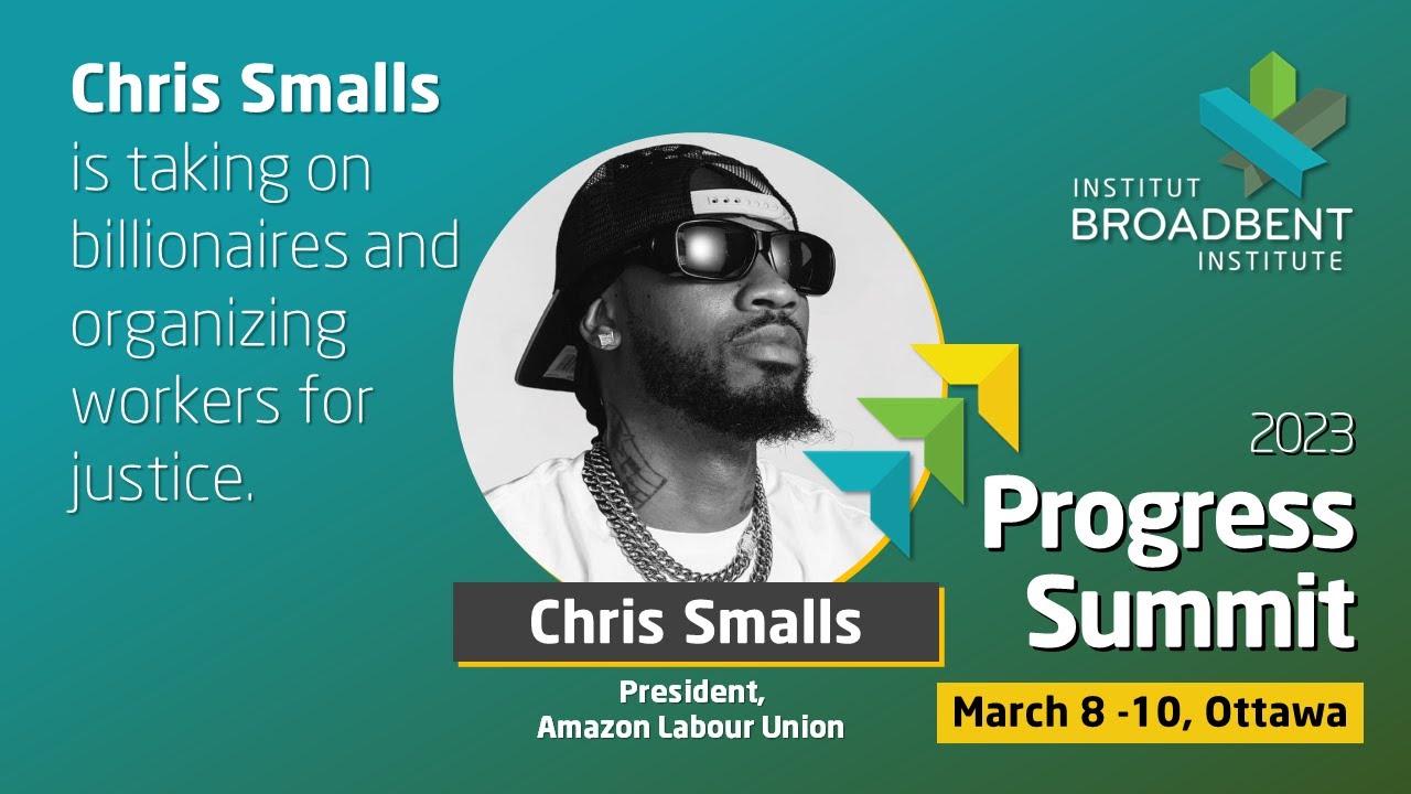 Amazon Labor Union's Chris Smalls at Progress Summit 2023