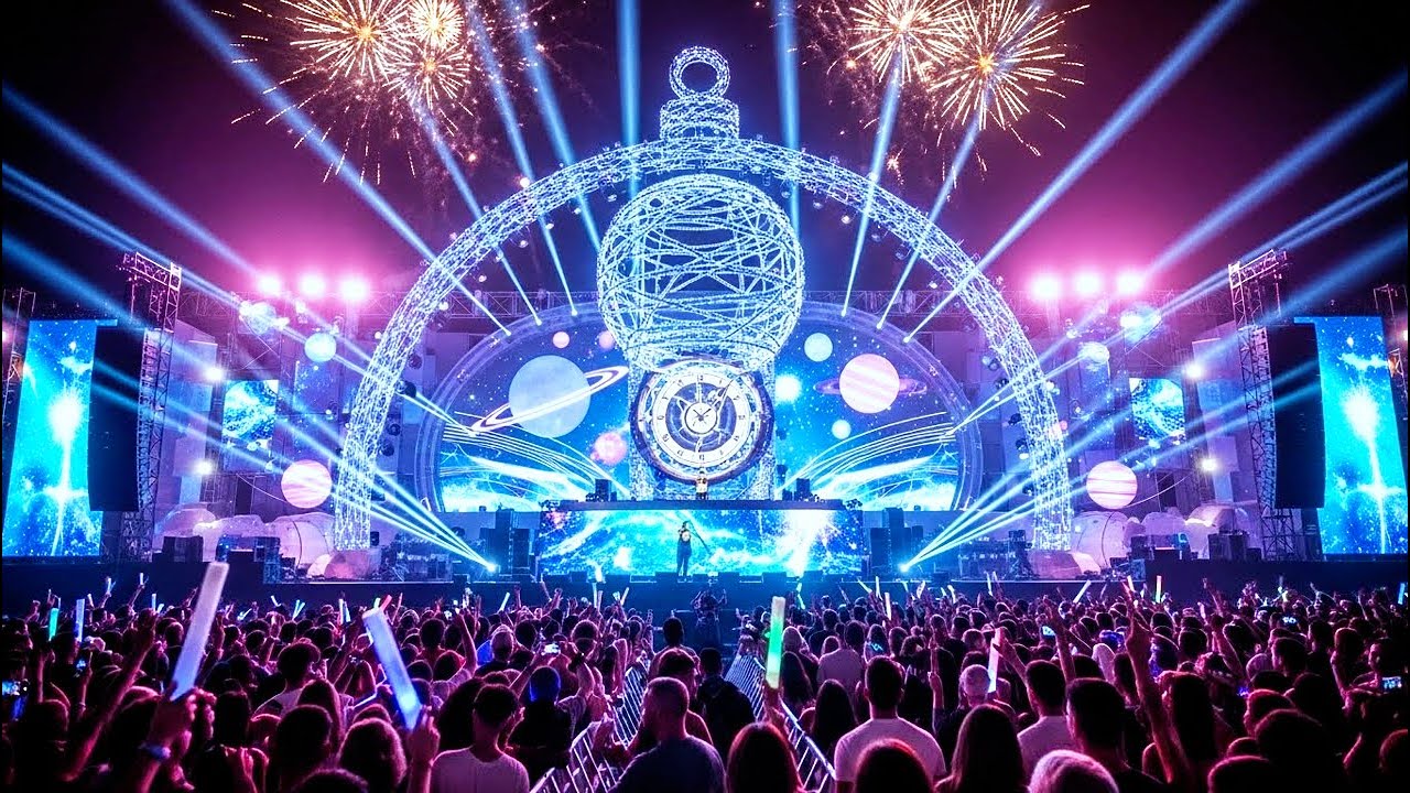 Uplifting Edm Mix For Focus | Professional Chill Festival Vibes