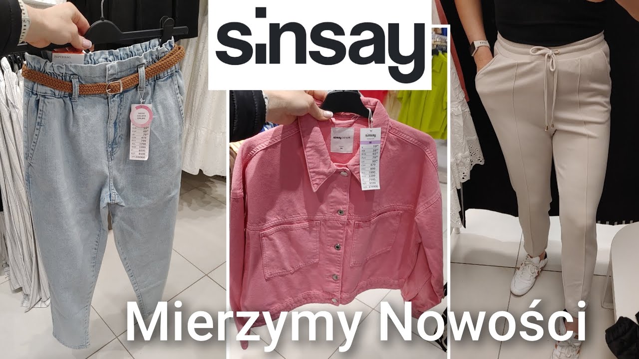 SINSAY💥NOWE JEANSY KR&Oacute;TKIE SPODENKI KOSZULE BLUZKI ŚLICZNA KATANA NOWOŚCI MIERZYMY❗