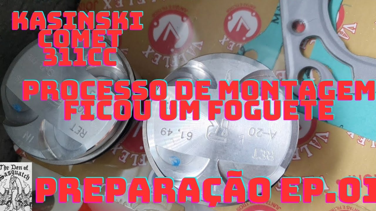 EP.01- KASINSKI COMET GT 250 PARA 311- PREPARAÇÃO - MONTAGEM #kasinski #preparada #mecanica #moto