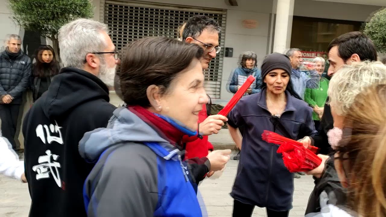 TAI CHI CON ABANICO | DRAGÓN VOLADOR | TALLER VI ENCUENTRO DE TAI CHI DE VALENCIA