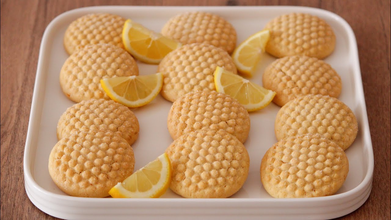 🍋 ТОЛЬКО МАСЛО. Печенье с запахом лимона! Без масла. Меньше материала!