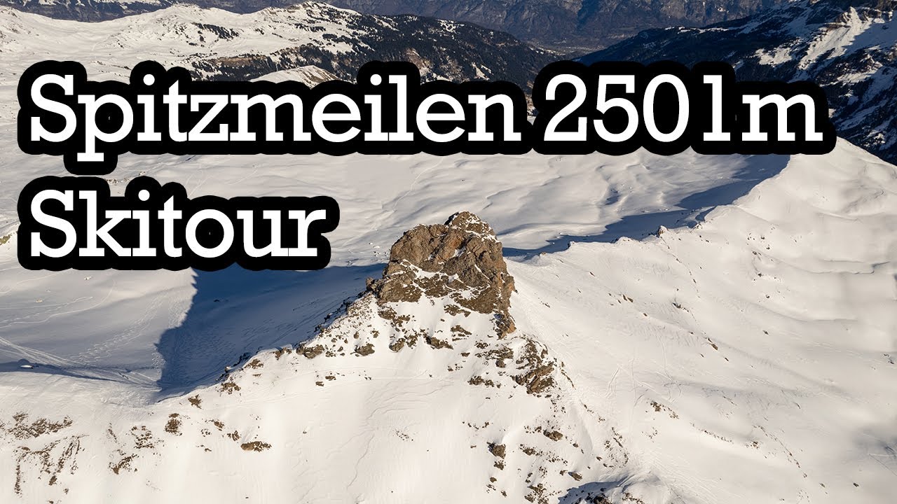 Spitzmeilen 2501m | Skitour in the sunny snow!