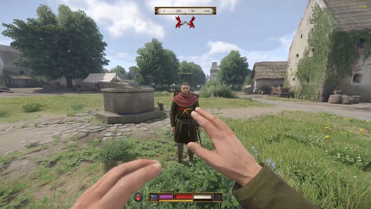 KCD:MP &mdash; Fist fight between two players KCD2 multiplayer mod