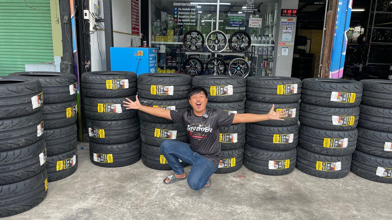 Nazz 265/40/18-295/35/18 / สายคอกหัวเดี่ยว ห้ามพลาด คู่หน้าราคาเร้าๆ