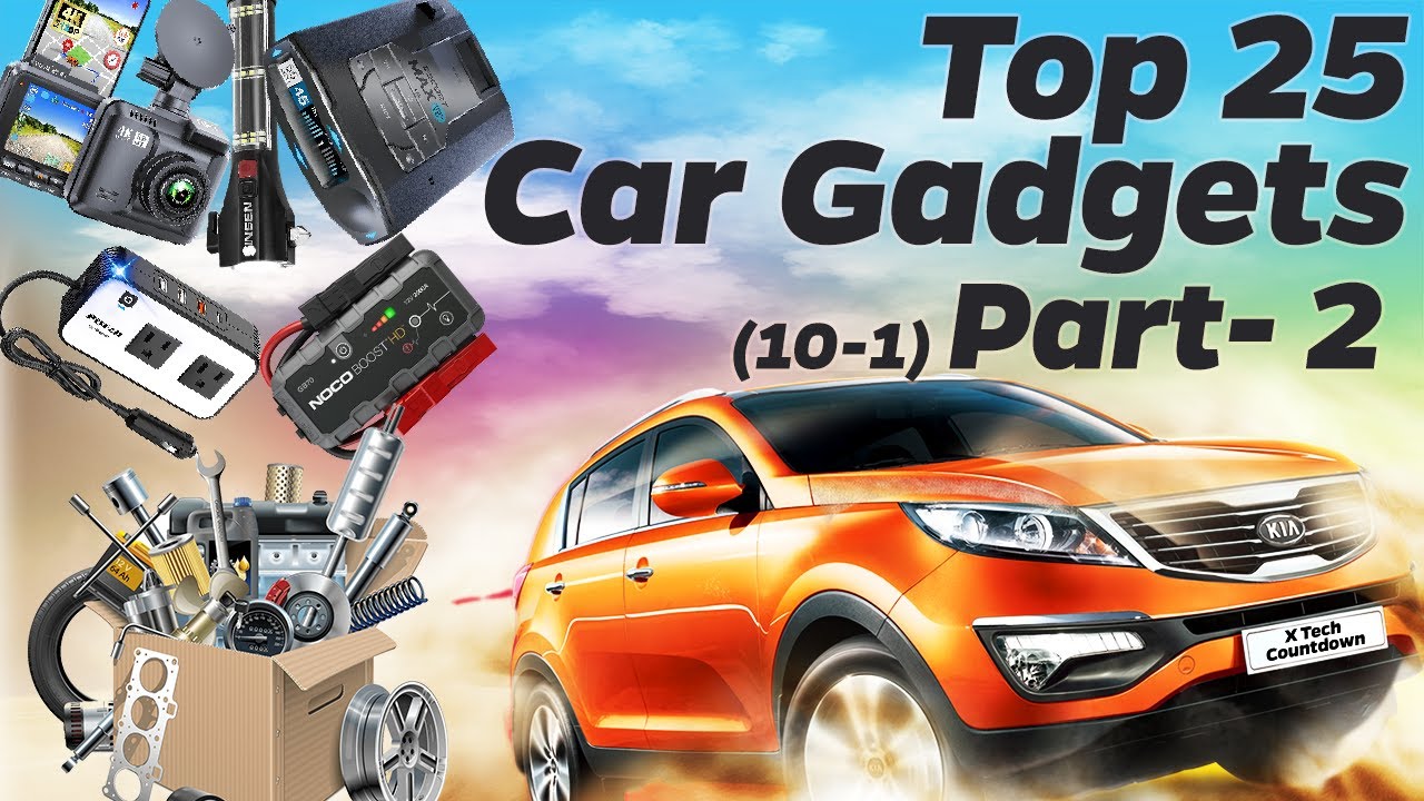 Top 25 Car Gadgets Part 2 | Insane Car Gadgets You Didn't Know You Needed | Upgrade Your Ride