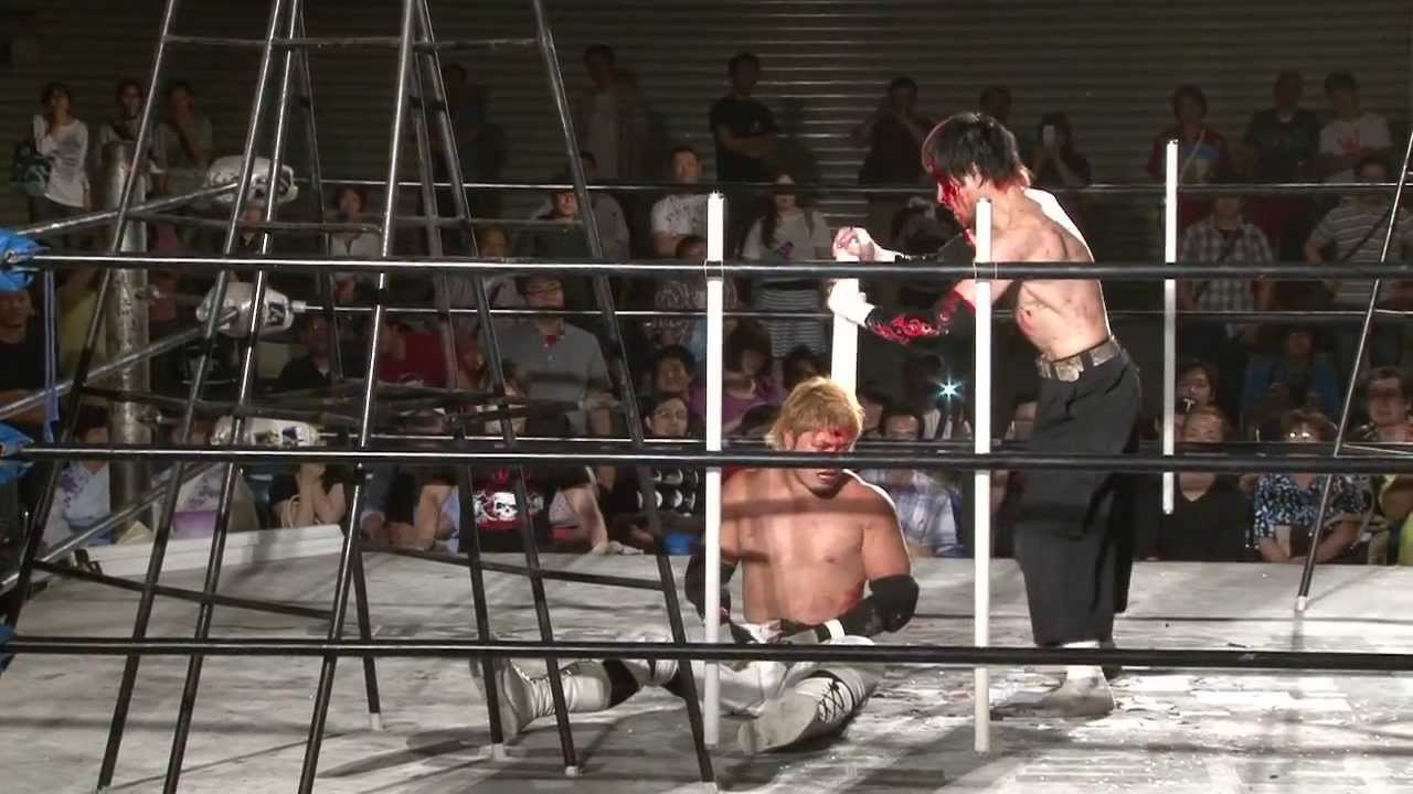 7.7博多 BJWタッグ 二丁拳銃 vs B.F.J竹田&bull;塚本