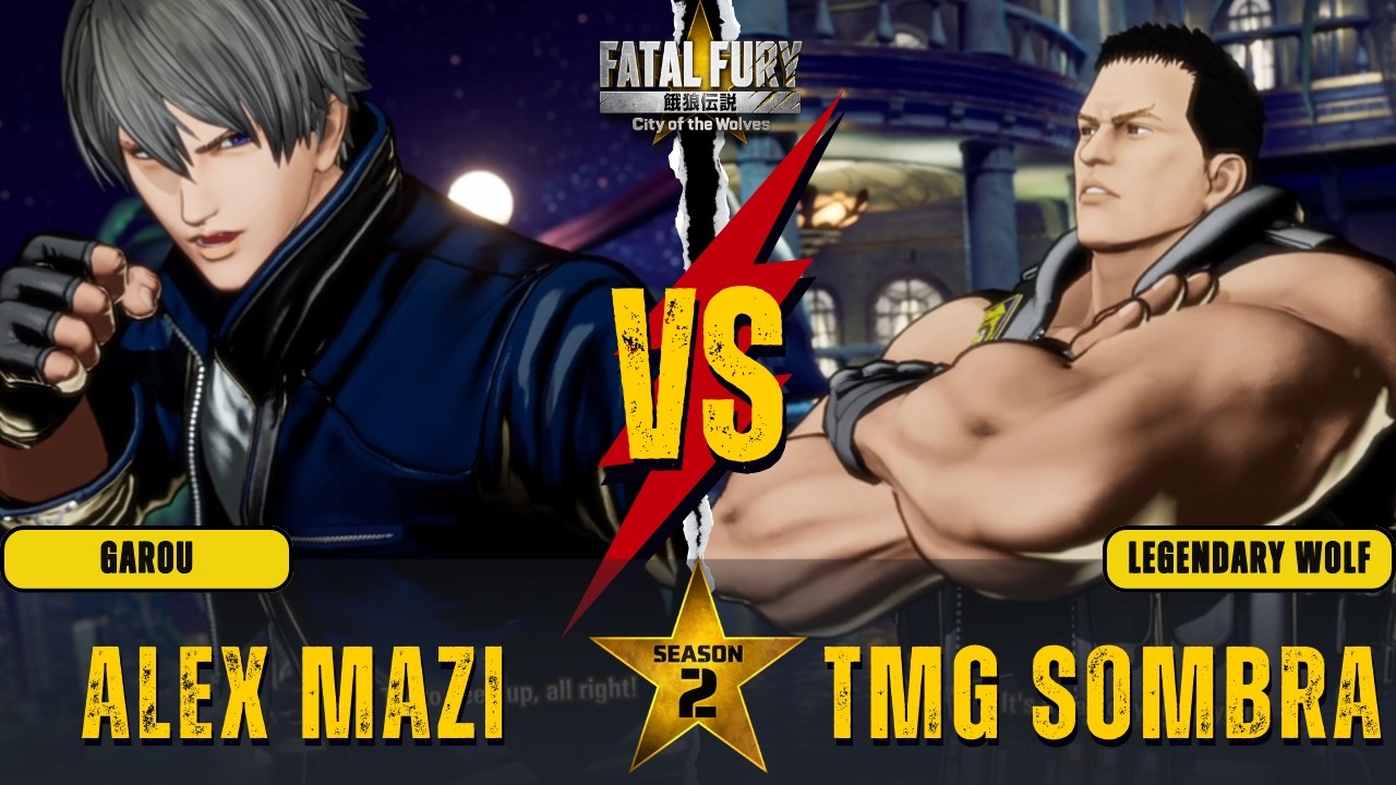 FF:CotW 🌟 ALEX MAZI (Rock) vs TMG SOMBRA (Kevin)🌟Replay Match - FATAL FURY: City of the Wolves!