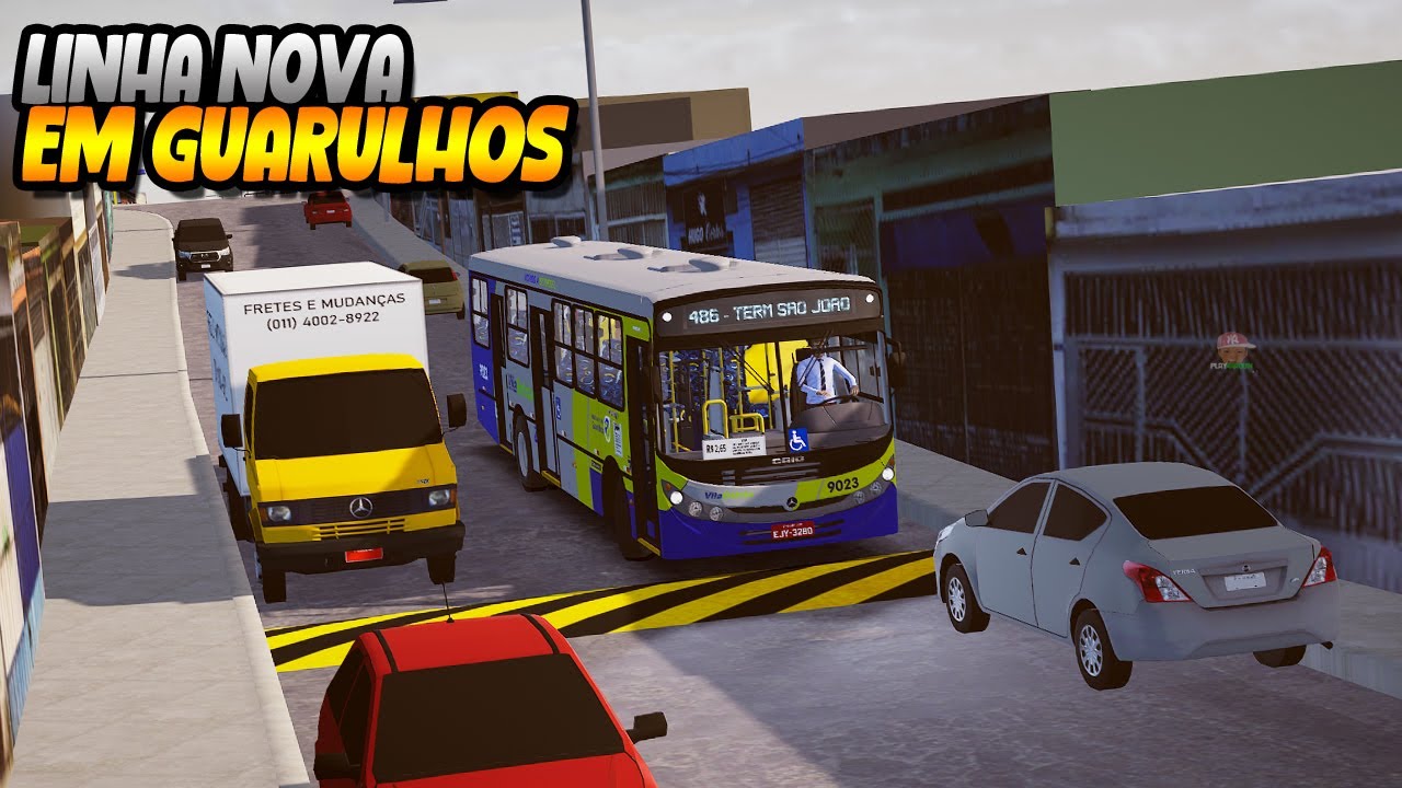 CONHECENDO NOVA LINHA EM GUARULHOS! PROTON BUS SIMULATOR - G920