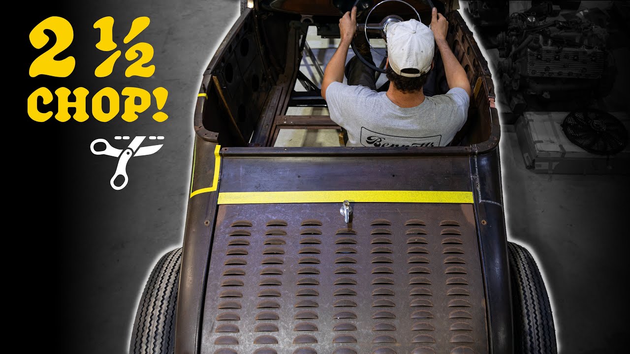 How to Extend Your Hot Rod (CONTROVERSIAL) &ndash; 2.5&rdquo; Chop! 1929 Roadster.
