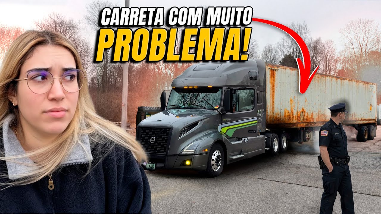 NÃO PODEMOS SER PARADOS PELA POLÍCIA COM ESSA CARRETA