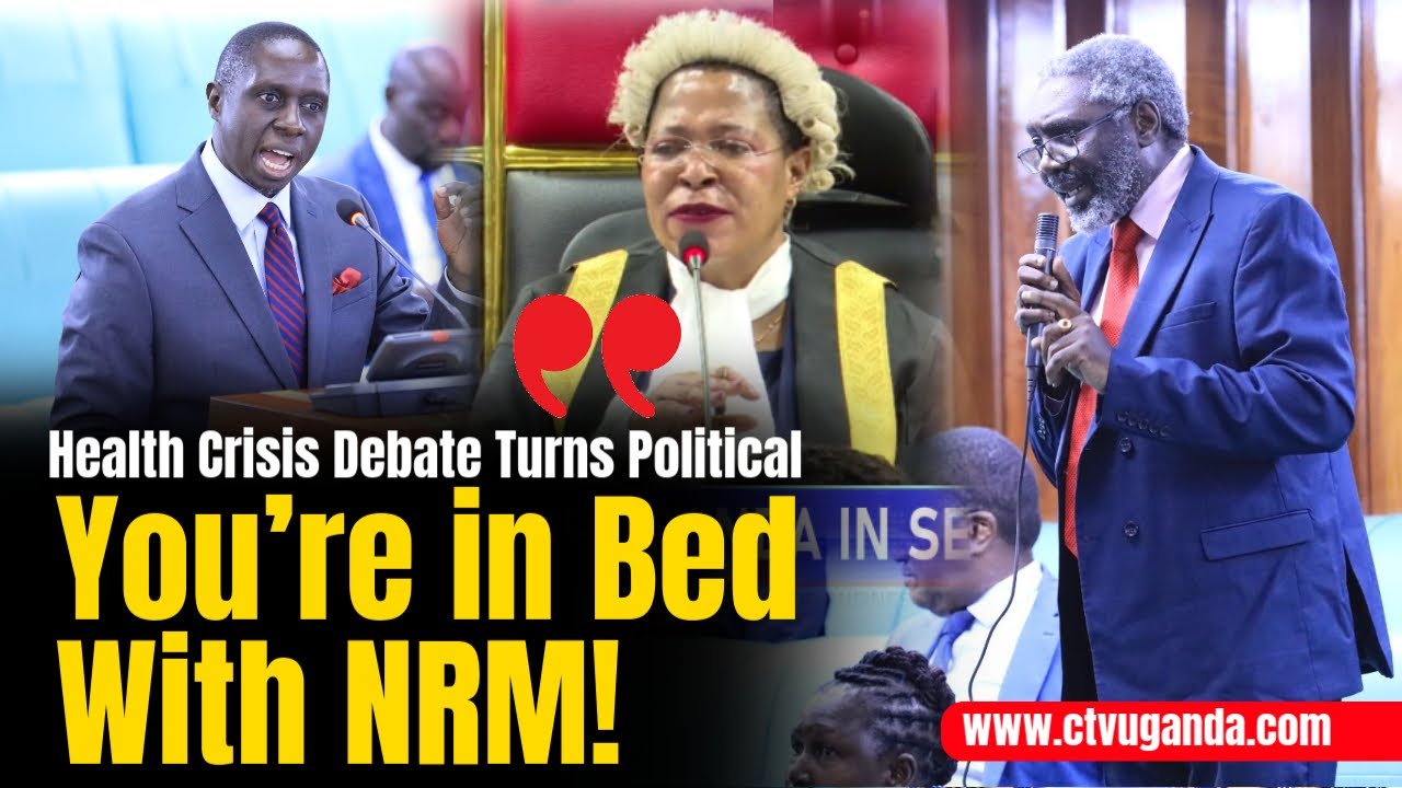 Speaker Among to Jimmy Akena: “You’re in Bed With NRM – Take Health Issues to Cabinet!”