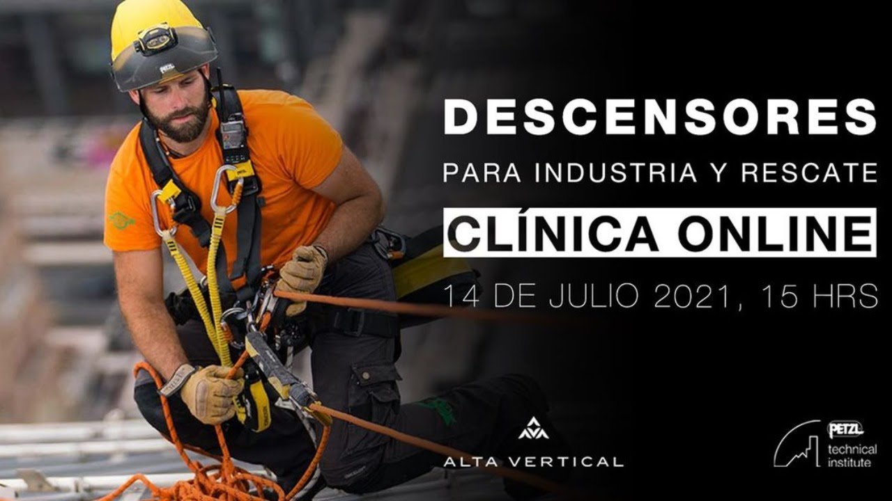Clínica Petzl: ​Descensores para Industria y Rescate