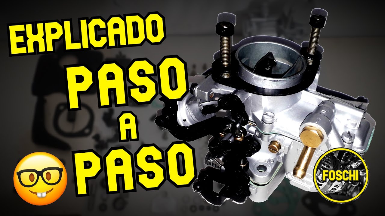 COMO ARMAR UN CARBURADOR 🤓  | PASO A PASO | WEBER 32 de FIAT