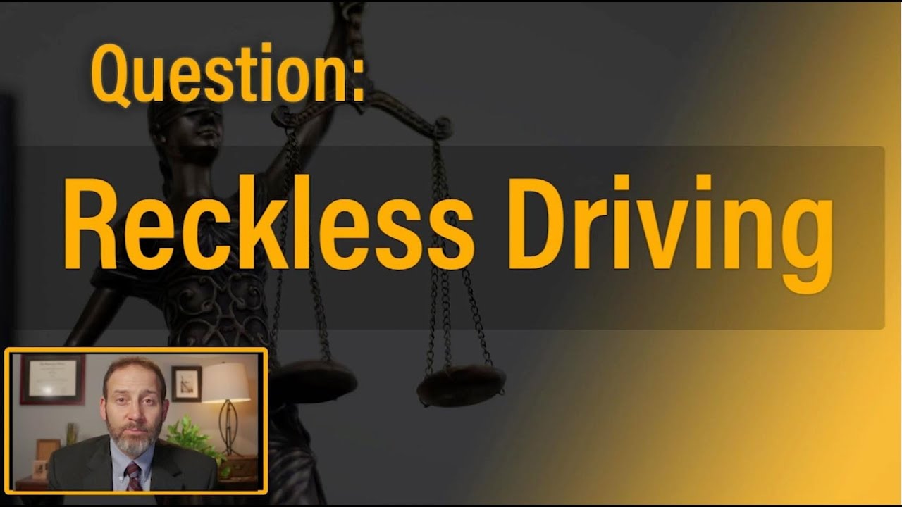 What is Reckless Driving? - Solomon Criminal Defense - Aurora, CO