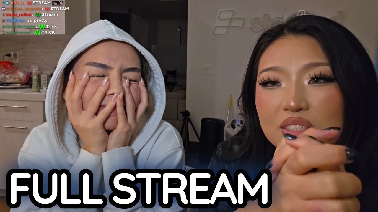 Sakura Gets Uncomfortable Answering Relationship Questions with Nina | FULL STREAM