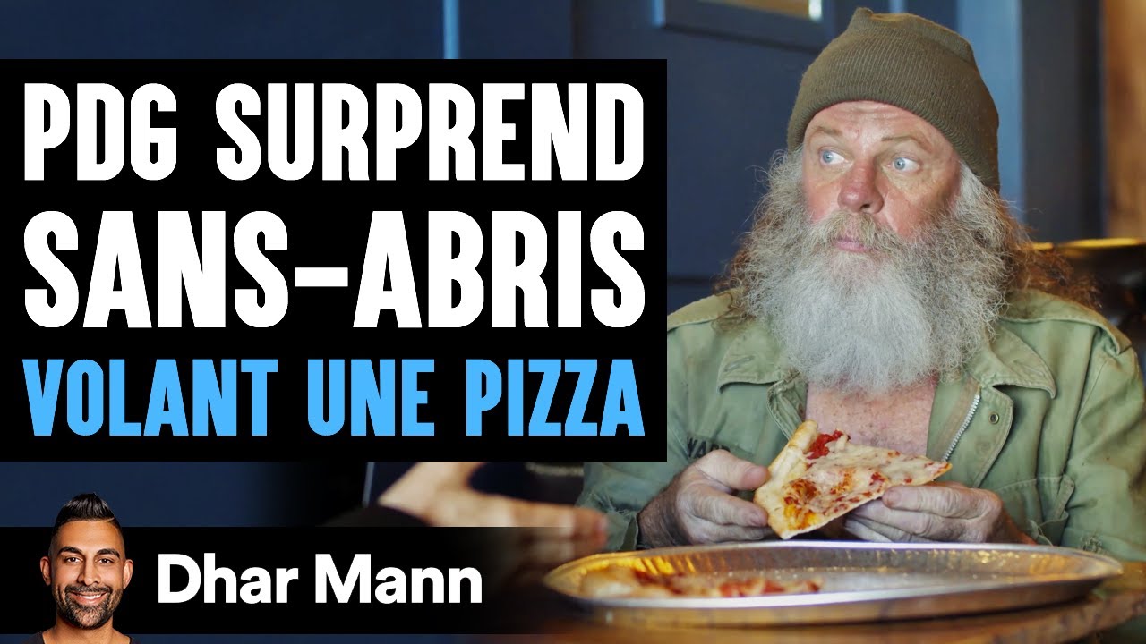 Pdg Surprend Sans-Abris VOLANT UNE PIZZA | Dhar Mann