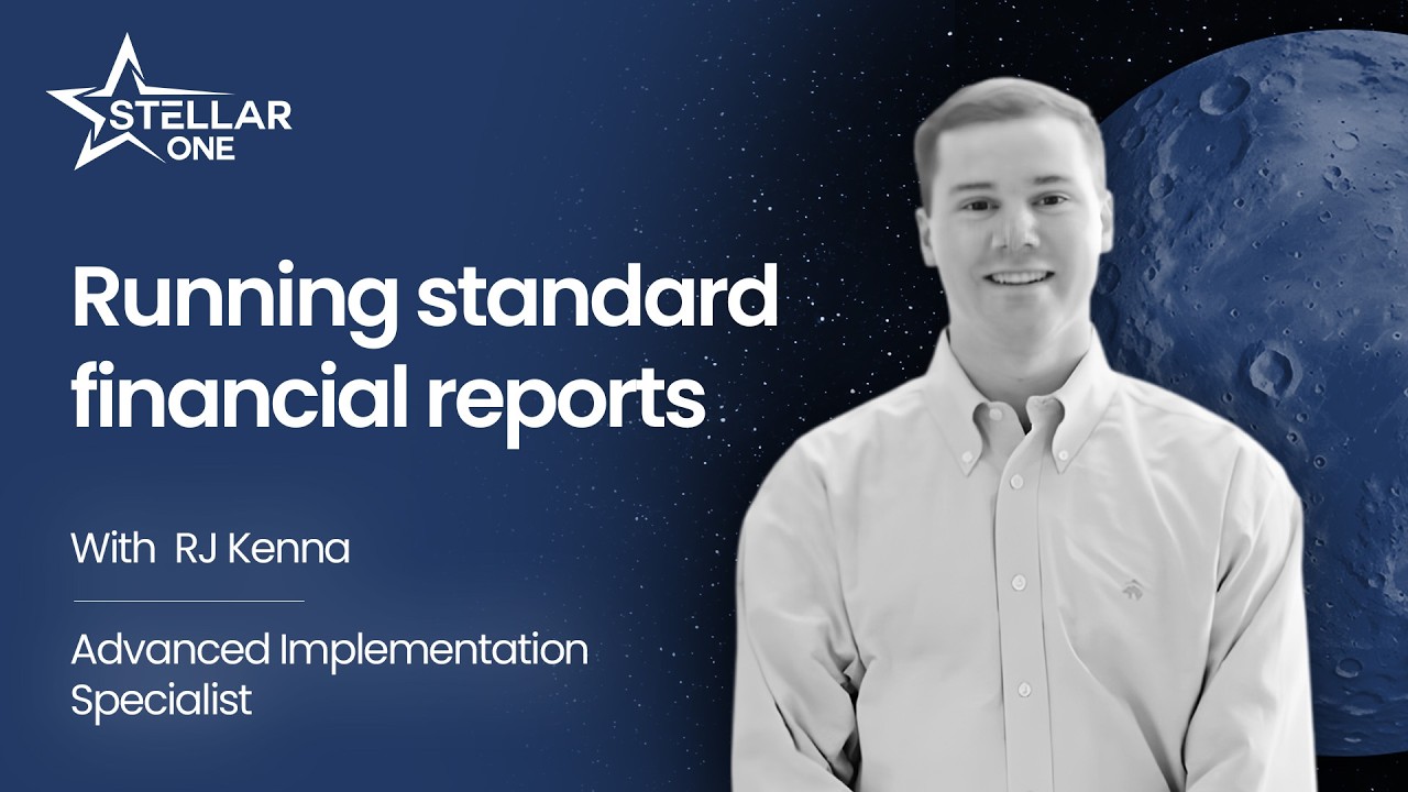 Running standard financial reports P&L, Balance Sheet, Cash Flow