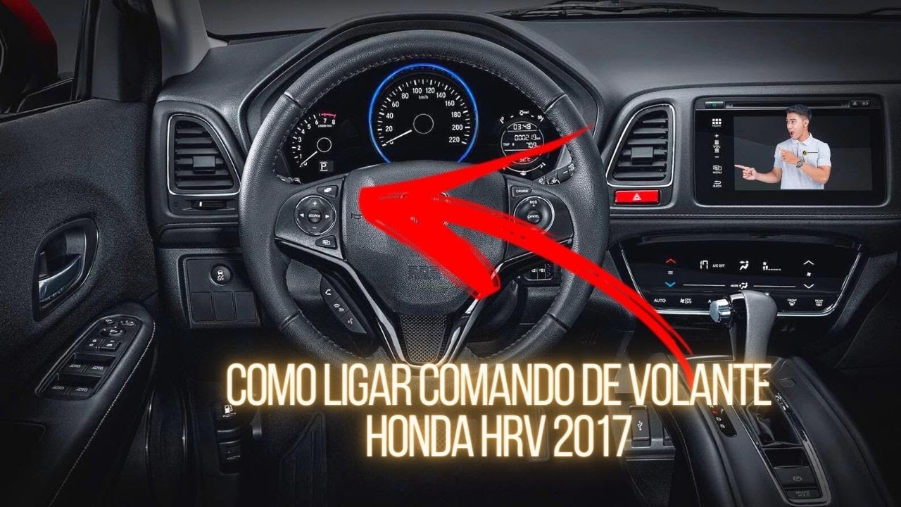 Como ligar comando de volante Honda HRV 2017