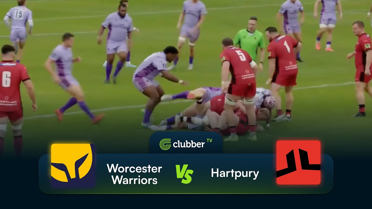 Worcester Warriors vs Hartpury University | Champ Rugby | 11/10/2025
