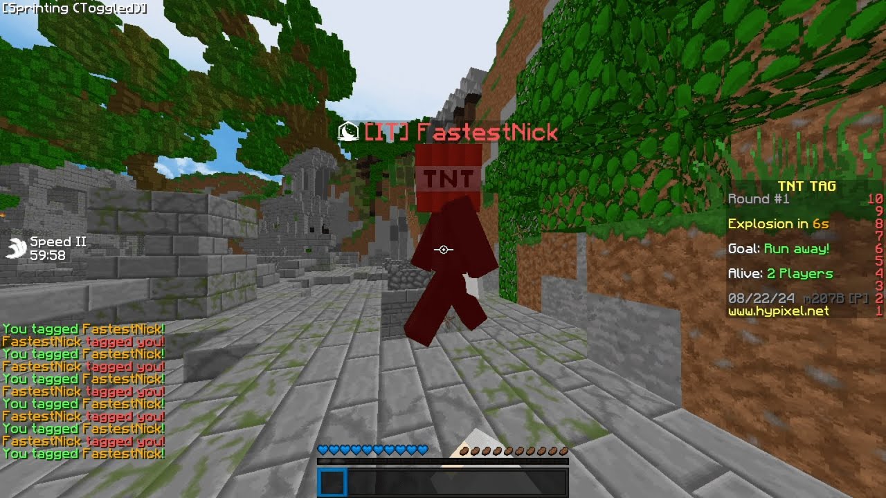 TNT Tag #1 Cheater