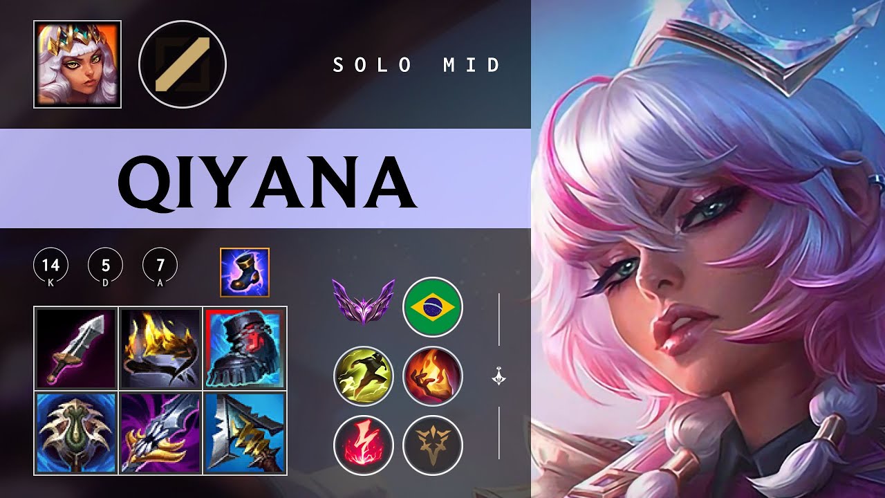 Qiyana Mid vs Kassadin - BR Master Patch 26.04