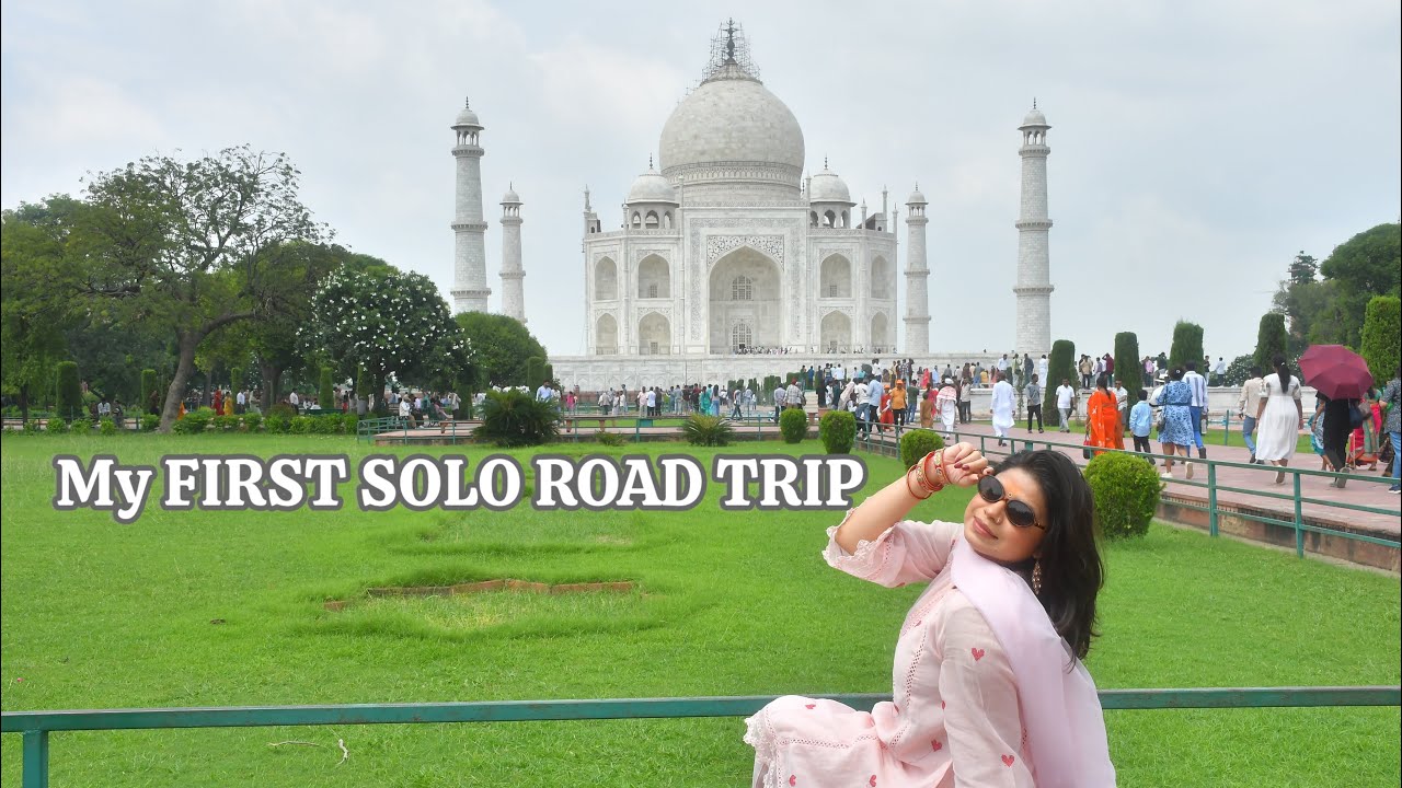 Solo road trip to Agra 🇮🇳Visited the Taj Mahal – Stayed at Taj View Hotel, Agra 