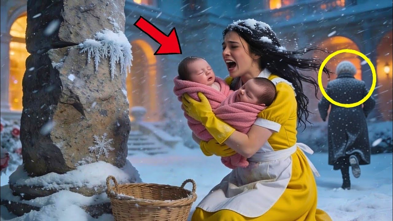 Poor Maid Finds Mafia Boss's Twins Freezing In the Snow—Her Sacrifice Will Make You Cry