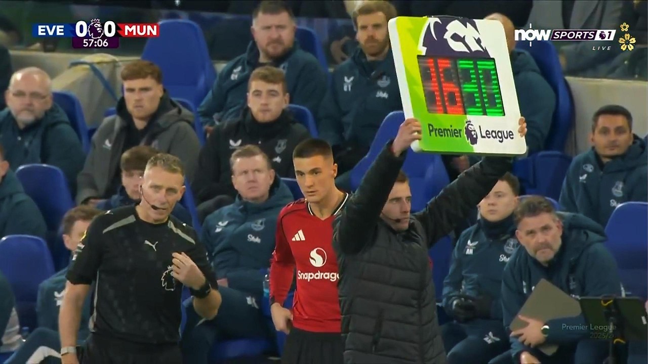 Benjamin Sesko Came Off The Bench & Scored The Winning Goal | Man Utd 1 - 0 Everton
