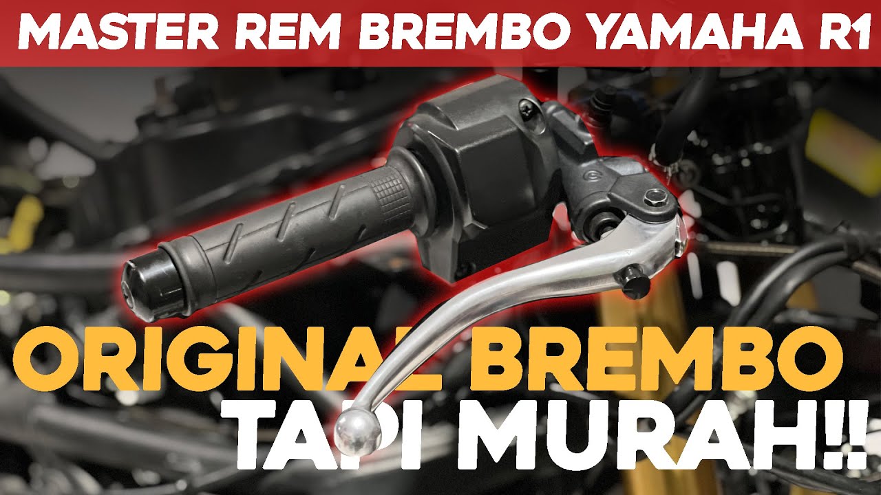Baby RR Project || PASANG MASTER REM BREMBO YAMAHA R1 CBR 250RR ABS