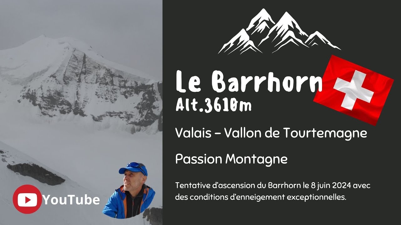 Le Barrhorn - Alt.3610m - Suisse