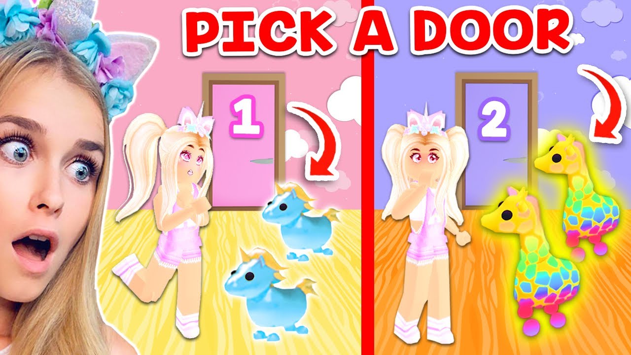 PICK The RIGHT DOOR To *WIN* These FREE PRIZES In Adopt Me! (Roblox)