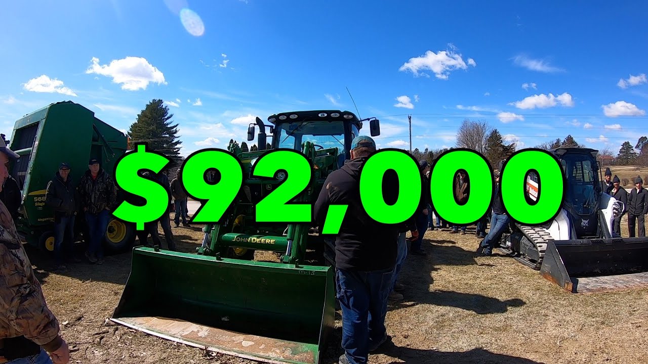 MASSIVE  IOWA  FARM  MACHINERY  SALE   Not what we expected   Part 2