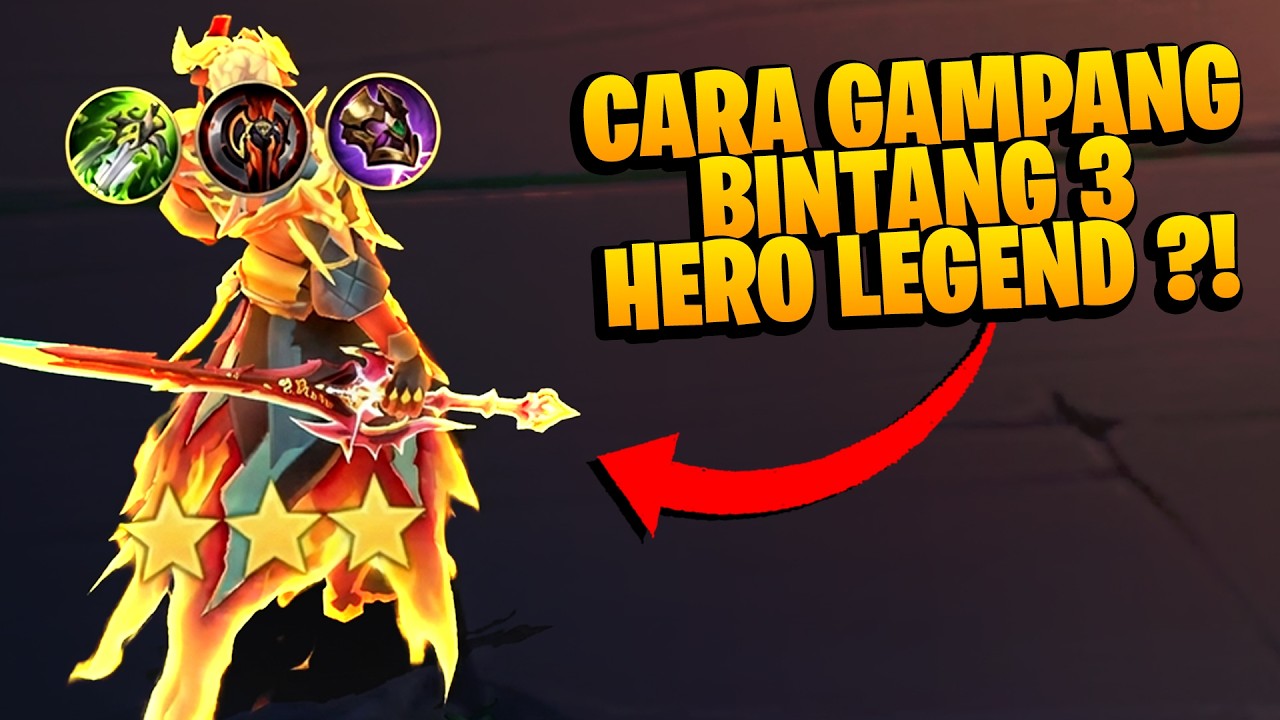 HERO LEGEND BINTANG 3 PATCH INI JADI GAMPANG 🤔?!  - Magic Chess Gogo