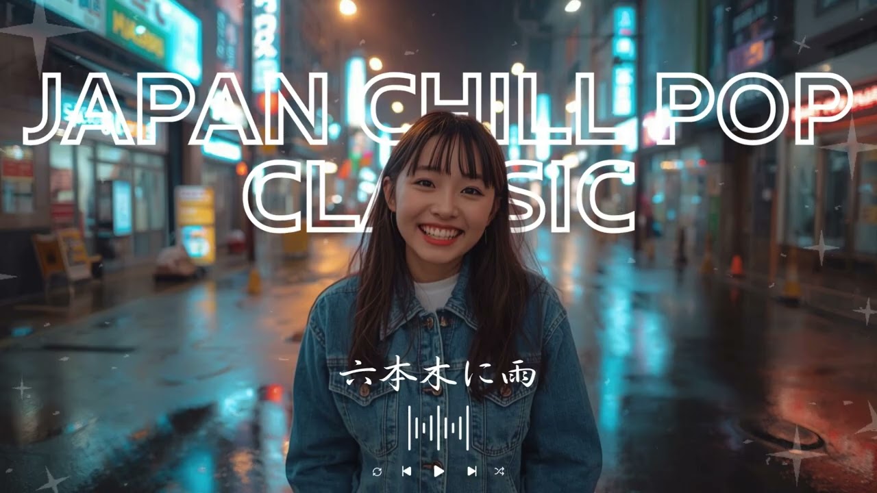【雨のジャズ × リラックス音楽】六本木レイン｜睡眠用チルBGM