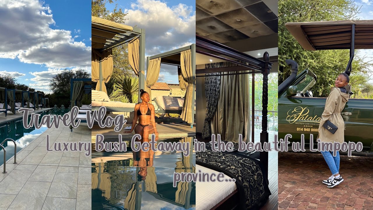 Travel VLOG - Visiting a luxury bush lodge in Limpopo | Room tour and everything I got up to