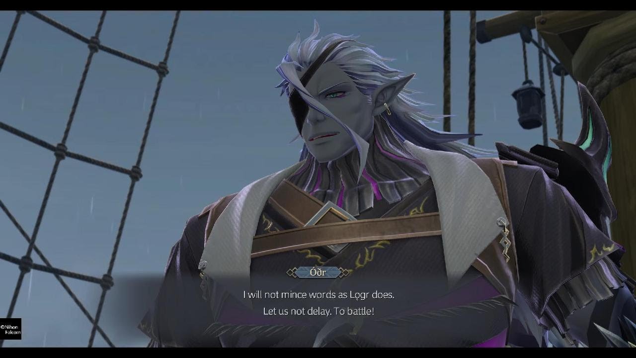 Ys X: Nordics  Óðr Colborn  Sandras Fight