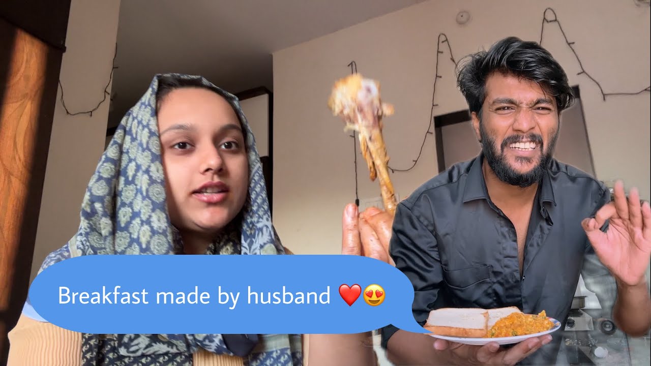 Aaj Mere Husband Ne Mere Liye Breakfast Banaya ❤️😍 Lekin Tumne Yeh Kya Kardiya 😱😰