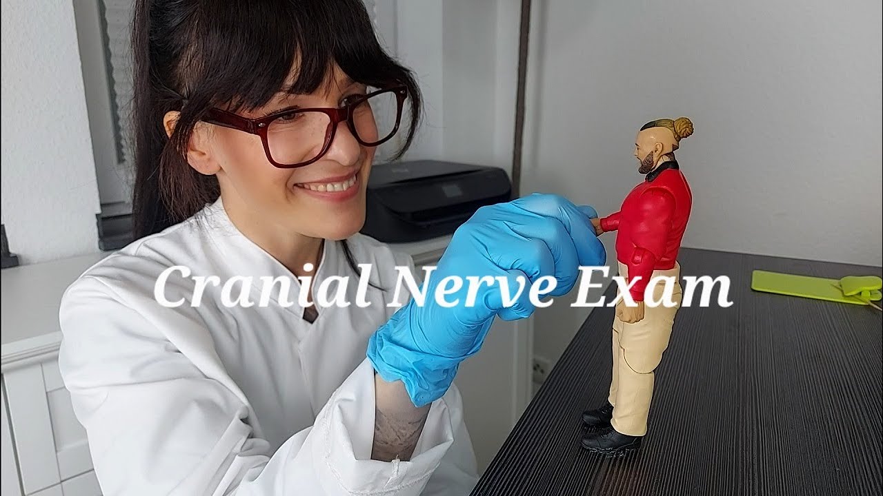 [Real Plastic Person ASMR] Full Body Cranial nerve Exam