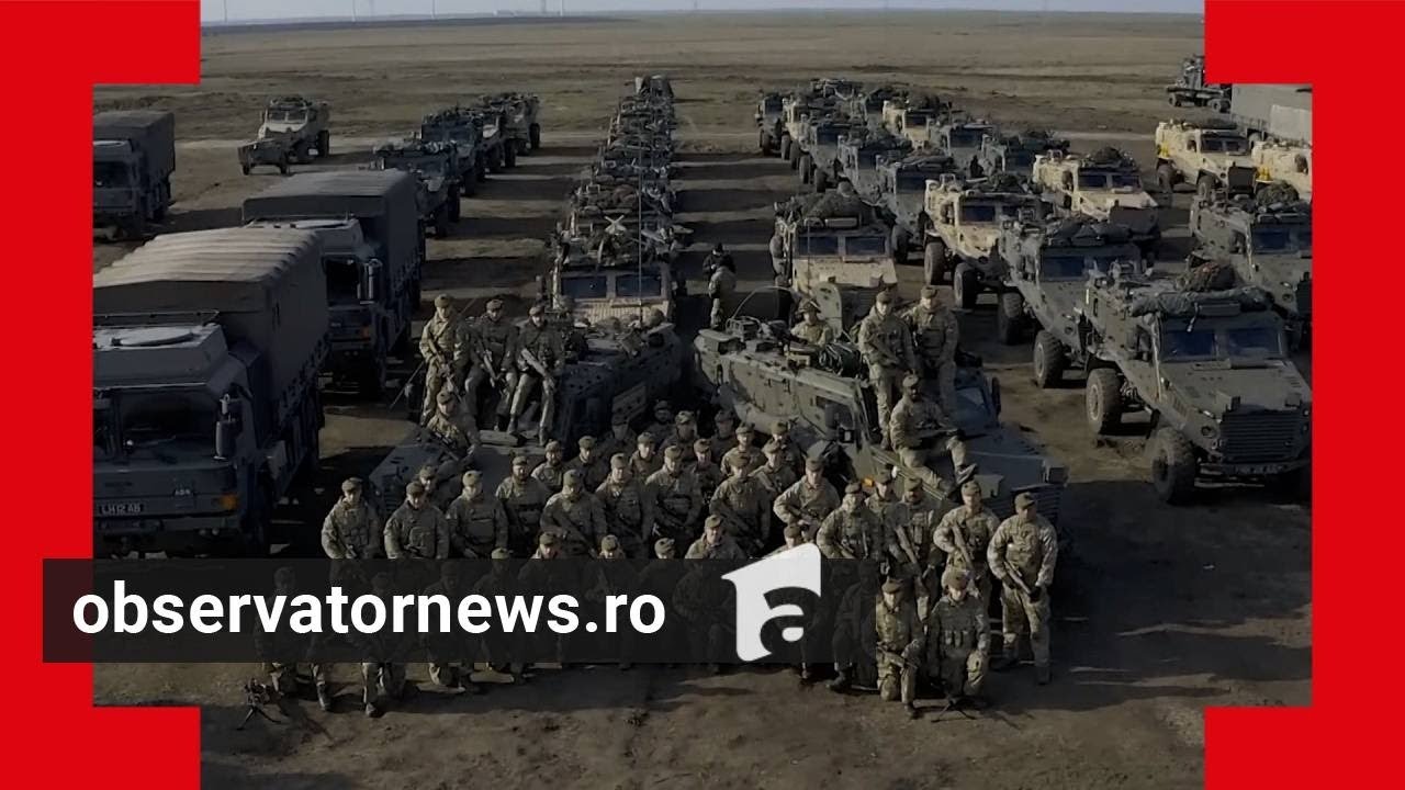 Dacian Spring 2025. Exerciţii militare cu soldaţi din 10 ţări, în care inamicul este Rusia