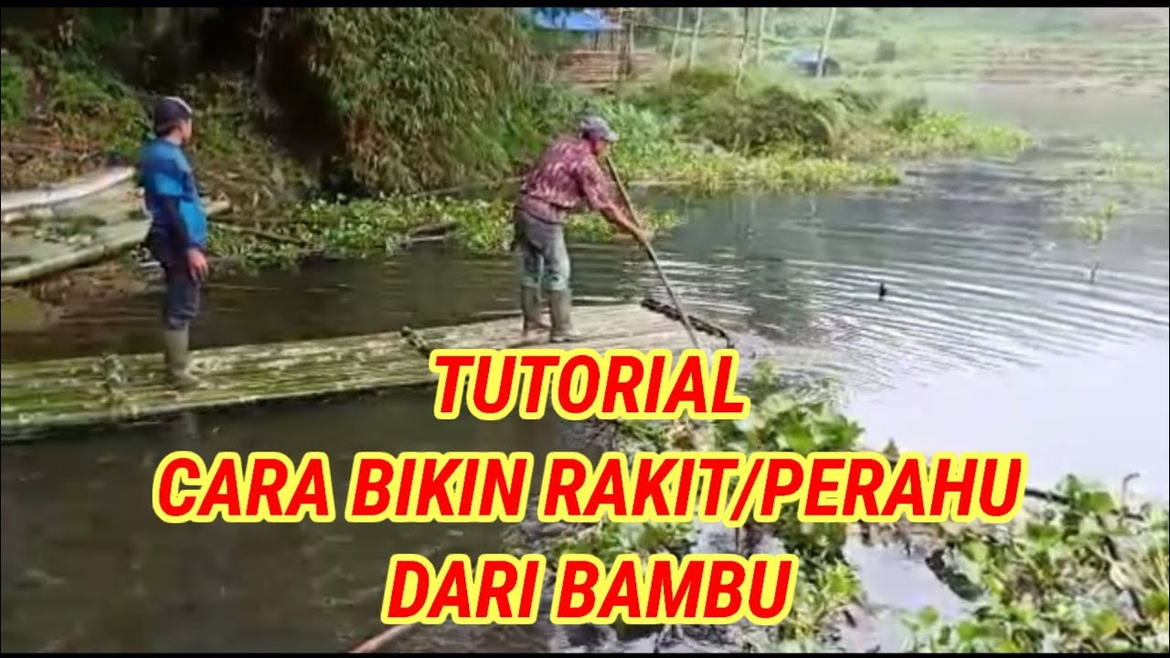 TUTORIAL CARA MEMBIKIN RAKIT DARI BAMBU