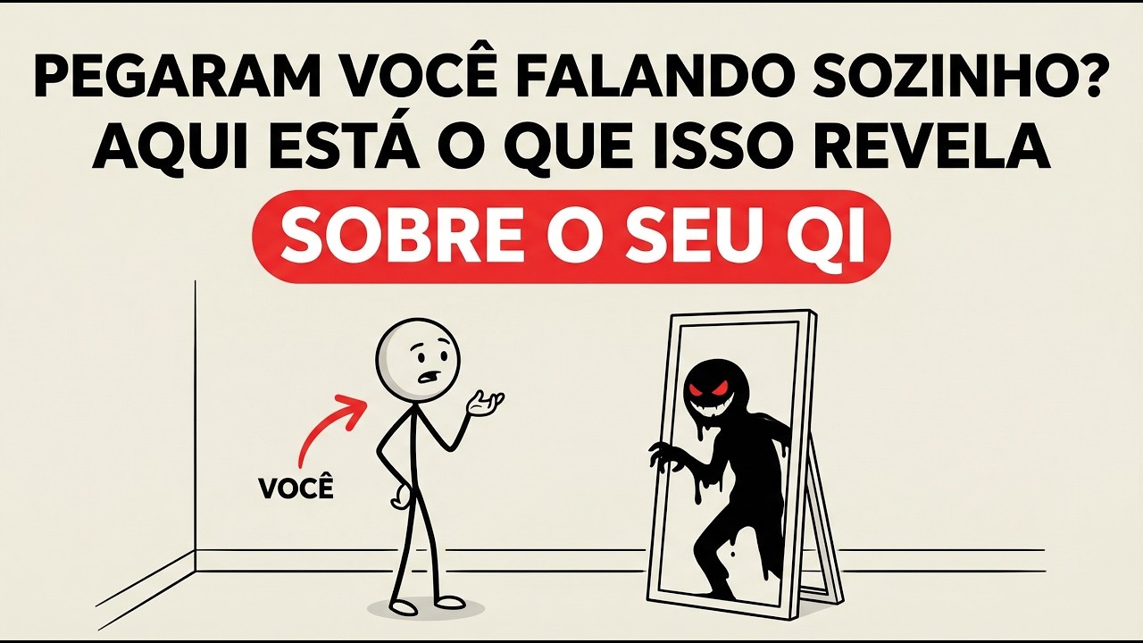 Pego falando sozinho? Aqui está o que isso revela sobre seu QI